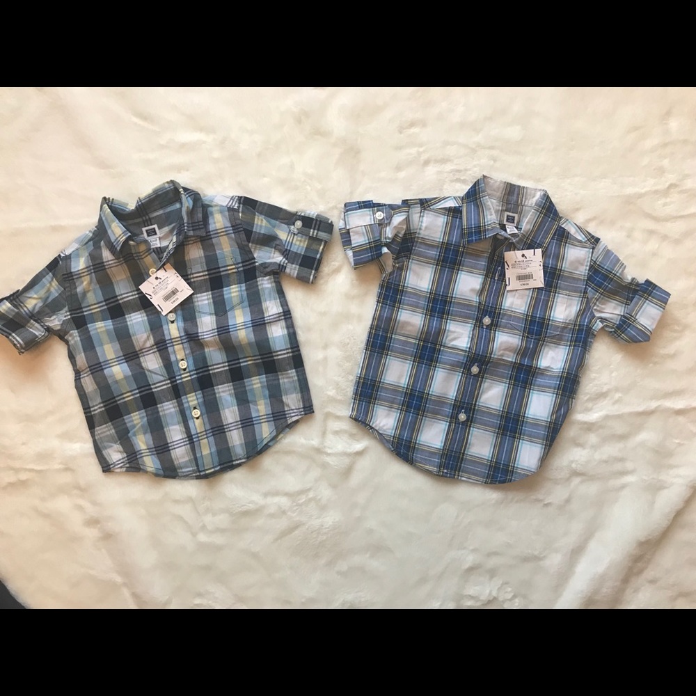 Janie and Jack buttons ups